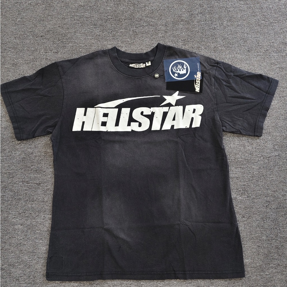 Hellstar Black Graphic T-Shirt